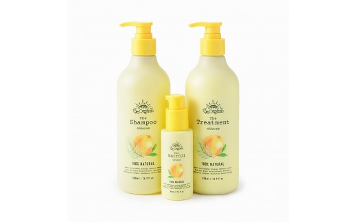 ＜15/e organic＞ヘアケアセット(シトラス) 【鳥取県 境港市】