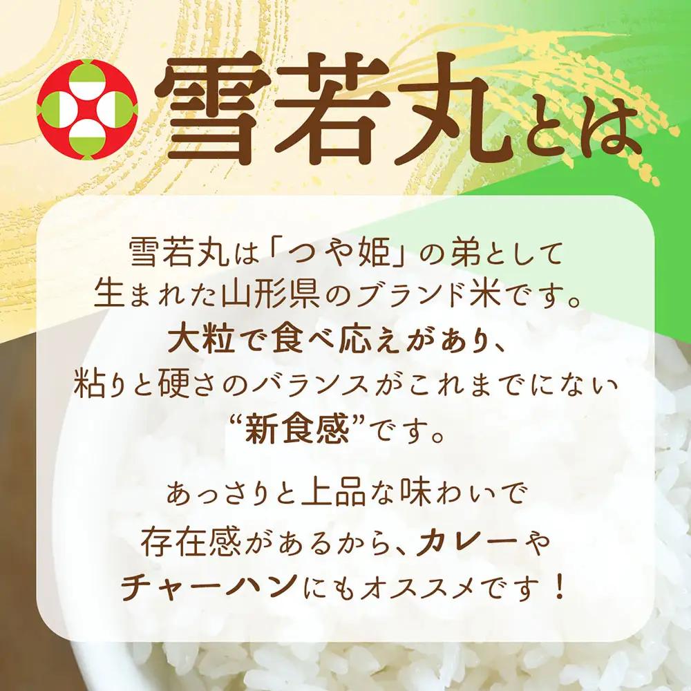 【定期便】雪若丸 玄米 パックごはん 160g×48個×6ヶ月 毎月お届け 有機黒米入り 山形県庄内町産 保存食 非常食 備蓄 防災 レンジで2分 レンチン 時短 簡単調理 ローリングストック【10月