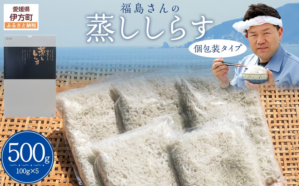 
                  【しらすを超えたしらす】福島さんの蒸ししらす（個包装タイプ）【 ふるさと納税 人気 おすすめ ランキング しらす シラス 蒸ししらす おかず ご飯 ご飯のお供 おにぎり ギフト 贈答 贈り物 愛媛県 伊方町 送料無料 】 IKTB019 
                
