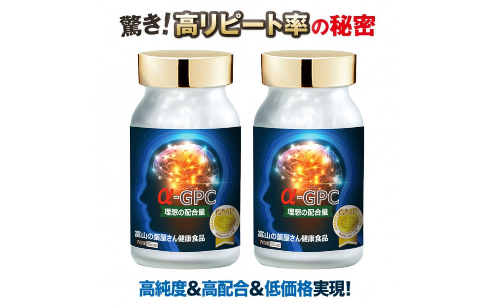 アルファGPC サプリメント 約2ヶ月分 宝蔵メディカル