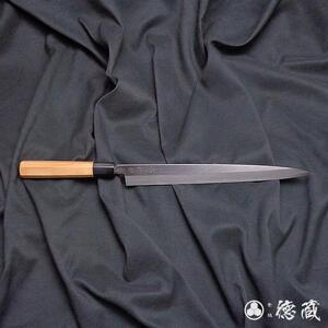 土佐打ち刃物 柳刃包丁 300mm 片刃 上白鋼 イチイ八角柄 徳蔵オリジナル 【27003】【グレイジア株式会社】[ATAC086]