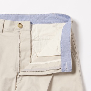 BEAMS PLUS 2プリーツ ツイル パンツ　CEMENT　XS