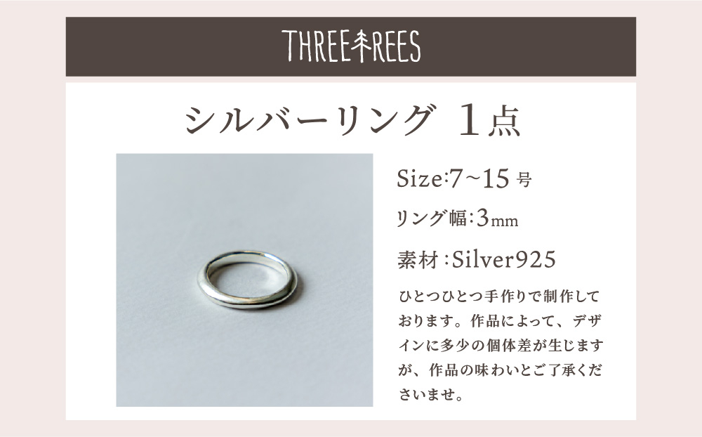 【日常のアクセントに】シルバーリング  LS-06  / マット / 9号