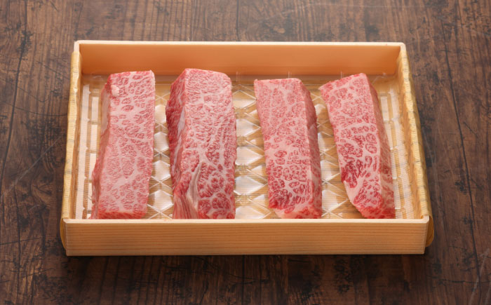 【数量限定】【GI認証】くまもとあか牛三角バラステーキ 約120g×4枚 / 菊陽町 あかうし 熊本県 肉 にく niku ブランド 旨み 【有限会社 三協畜産】 [BHAS021]