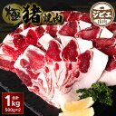 【ふるさと納税】 熊本県産 極猪 焼肉 1kg 猪肉 イノシシ ジビエ 低カロリー