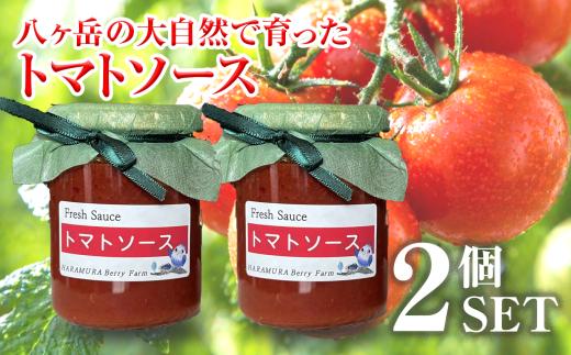 八ヶ岳 の大自然で育った トマトソース 2本 セット | イタリアン 料理 パスタ スープ 煮込み 甘い 信州 八ヶ岳 長野県 諏訪郡 原村