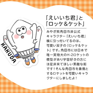 オリジナルイラスト　アクリルキーホルダー(えいいち君とロッケ＆ケット)　5cm×5cm　厚さ3mm
