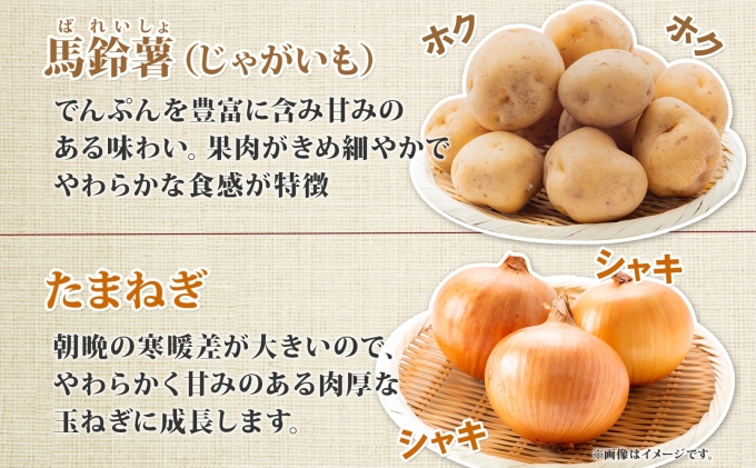 北海道産 旬の有機栽培野菜 5kg以内 じゃがいも にんじん 玉