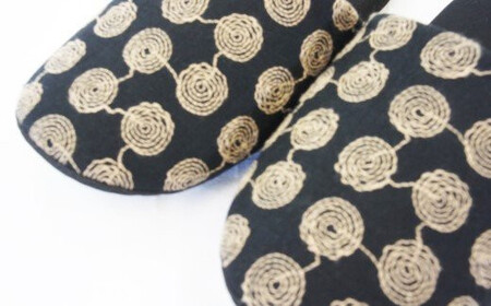 スリッパ 麻6重丸ソフトスリッパ M・Lサイズ 2足セット 日本製 静音 水洗い 滑り止め 柔らかい