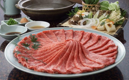 近江三元豚のつゆしゃぶと【4等級以上】近江牛しゃぶしゃぶの食べ比べセット【２人前】【E016W】