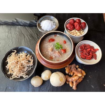 ふるさと納税 日置市 桜島大根とオリーブ鶏のサムゲタン3種6袋セット |  | 02