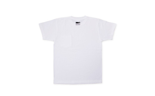 HACHI100オリジナルハチ公像TシャツM（HACHI100オリジナルコットン巾着サービス)　40P7602【(一社)秋田犬ツーリズム】