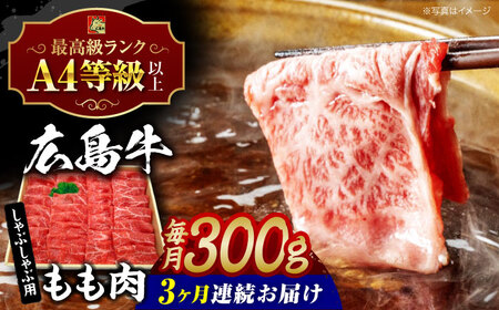 【全3回定期便】広島牛 もも肉 しゃぶしゃぶ用[APAZ066] 肉 肉 肉 肉 肉