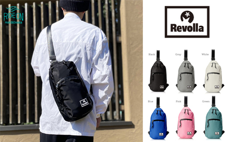 撥水 ボディ バッグ グレー  REVOLLA 静岡県 牧之原市