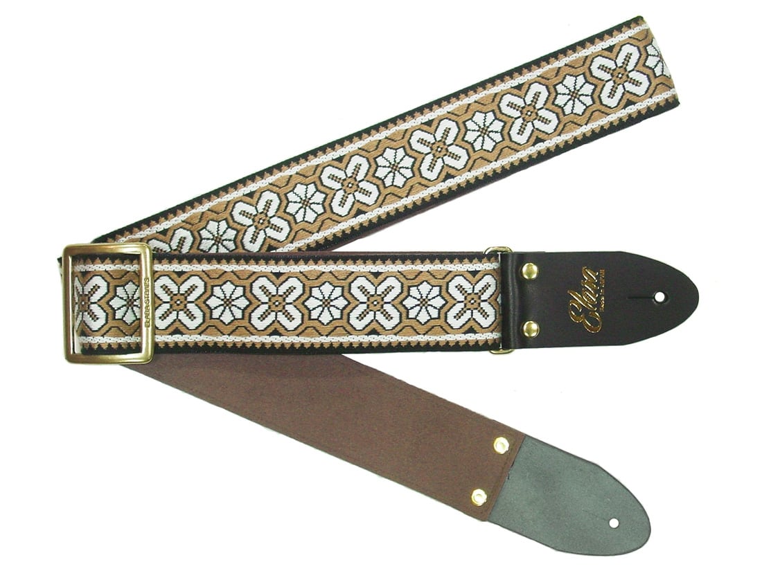 
            【ギターストラップ】 Elara Straps Windmolen Ambre 郡上市 レザー 真鍮バックル ウルトラスエード プロ仕様 エレキ アコギ ベース Ksound 小林楽器店
          