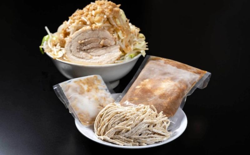 ラーメン：2食セット お取り寄せ 「二郎系 ラーメン」 醤油