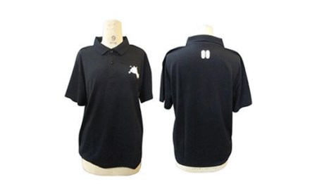 菊池武光公 ポロシャツとタオルのセット カラー:黒/サイズ:S