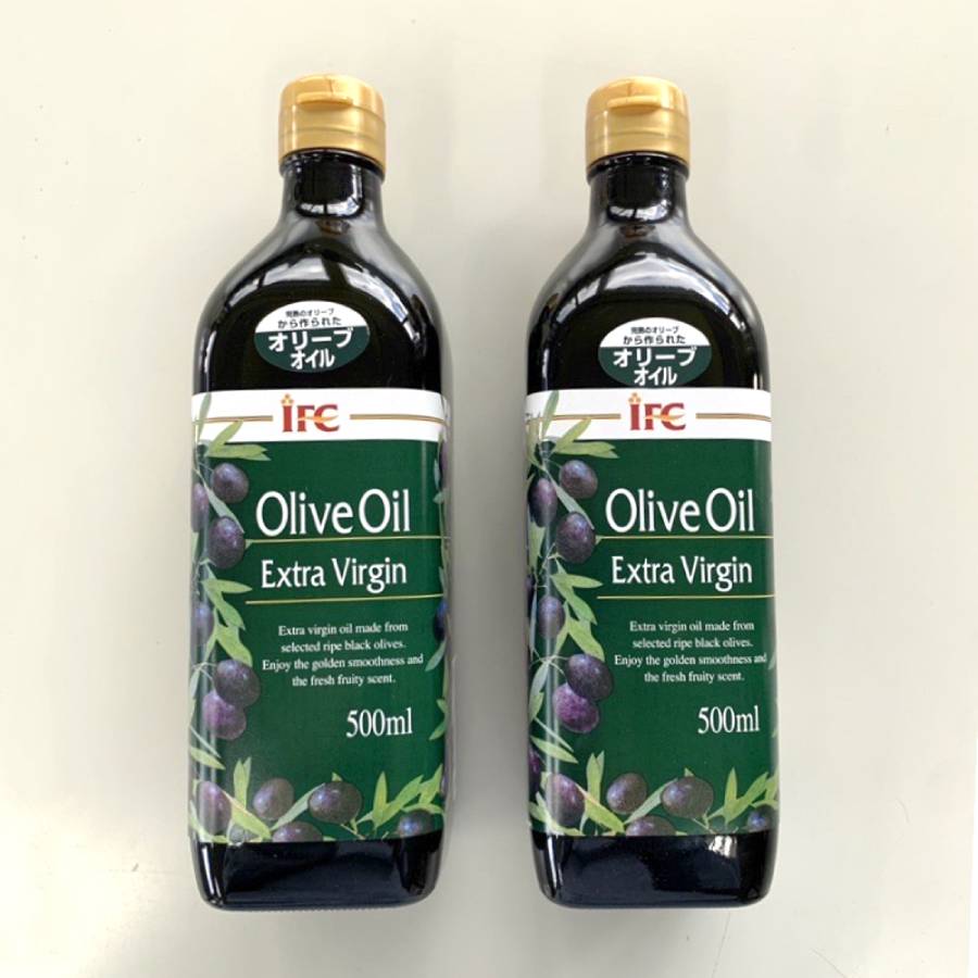 ＜イシダフーズ＞エキストラバージン「オリーブオイル」500ml×2（計1000ml）