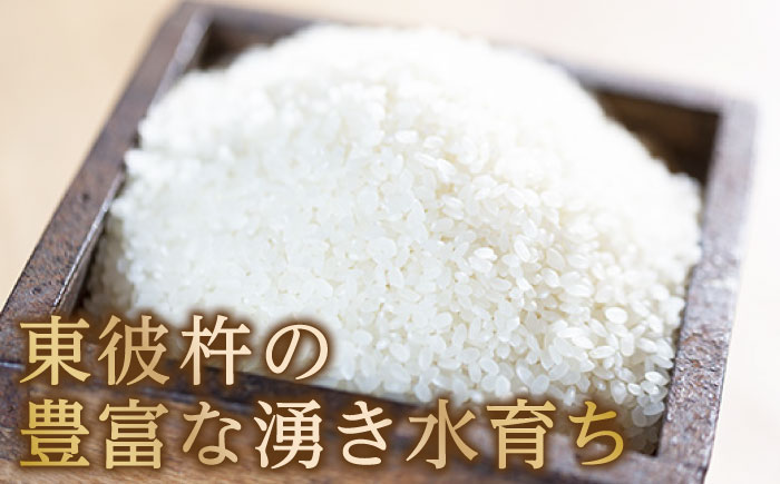 【5回定期便】 湧水米＜ひのひかり＞2kg×5回 お米 米 こめ お米 白米 精米 甘い 国産 2kg 定期便 東彼杵町/木場みのりの会 [BAV014]