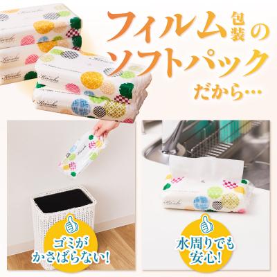 ふるさと納税 富士市 100パック!! ソフトパックティッシュ キルシェ ティッシュペーパー 日用品 大容量 人気 |  | 01