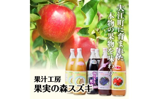 大江の恵 山ぶどう3本ギフト(各500ml)