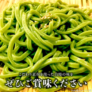 九州八女の抹茶うどん500gと濃縮だし400mlセット_九州 八女 抹茶うどん 100g 5袋 計 500g 濃縮 うどんだし シロ ざるだし クロ 各 200ml 1本 セット 抹茶 練りこんだ う