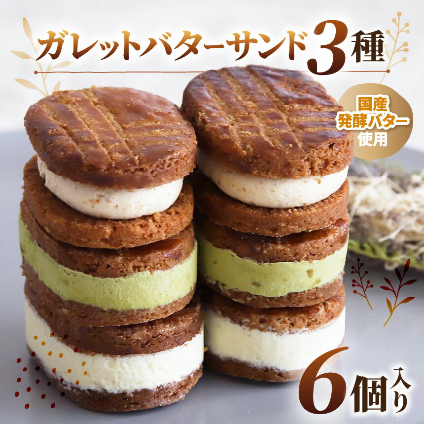 【ふるさと納税】 ガレット バターサンド 3種 レーズン / プラリネ / ピスタチオ | Minifilm 株式会社スリラボ ザクザク ガレットブルトンヌ ラム酒 キャラメル ヘーゼルナッツ フランボワーズ リキュール クランベリー バター 焼き菓子 こだわり プレミアム 調布 東京都