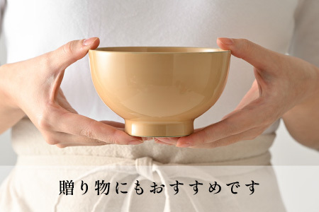 【数量限定・在庫限りで受付終了】日常使いに最適な木製100%天然漆の汁椀「漆琳堂の真塗り椀」赤