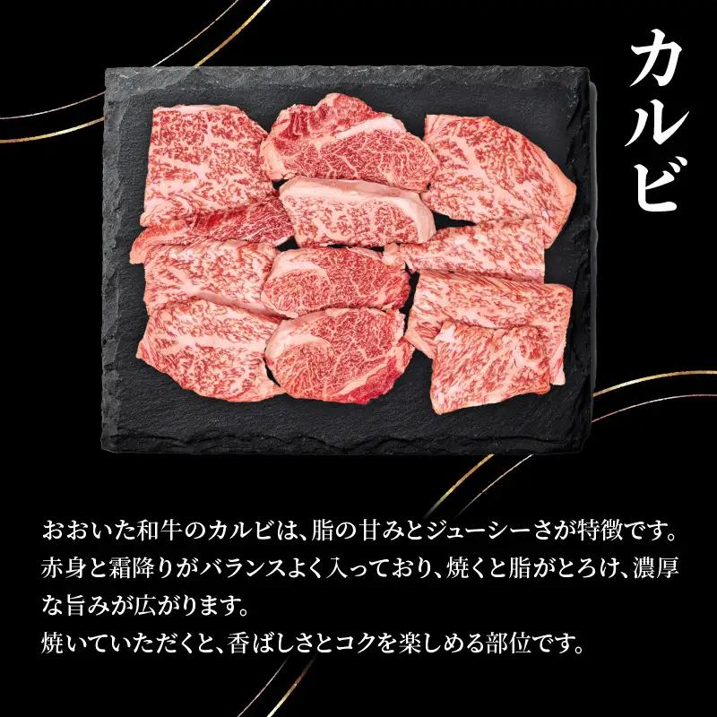 おおいた和牛 三種盛り 肩ロース・カルビ・赤身焼肉用 各500g 計1.5kg  A01143