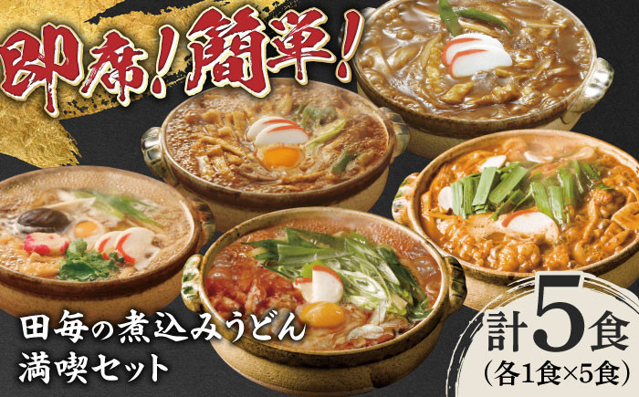 
            岐阜の味　田毎の煮込みうどん満喫セット 即席 カンタン 麺 岐阜市/ラボレムス [ANFP005]
          