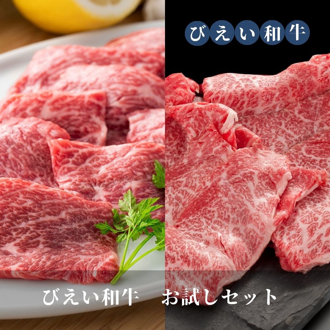【ふるさと納税】 びえい和牛 お試しセット 北海道 和牛 美瑛 和牛 切り落とし 小分け 焼肉 肉 すき焼き 国産 北海道美瑛 北海道美瑛町 美瑛町 美瑛産　北海道産 ファームズ千代田　[031-01]