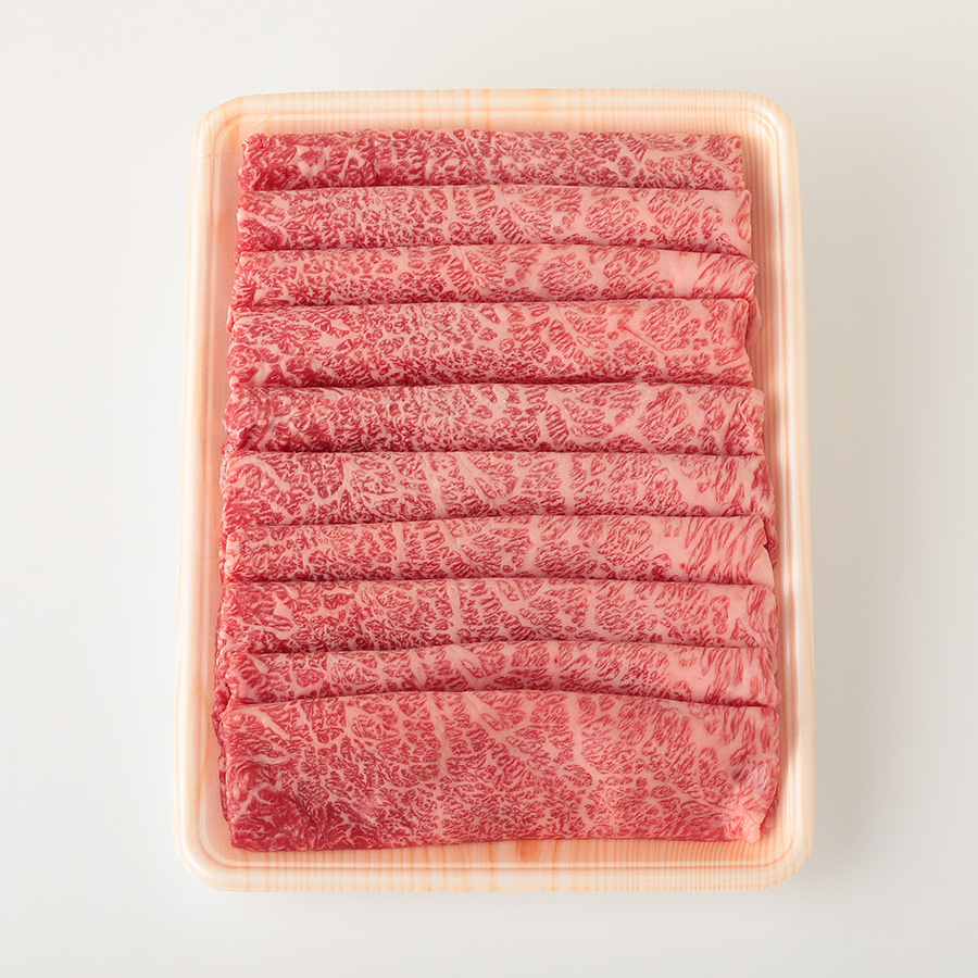 ＜よしおか総本舗＞筑後船小屋牛肩ロースすき焼き【500g】