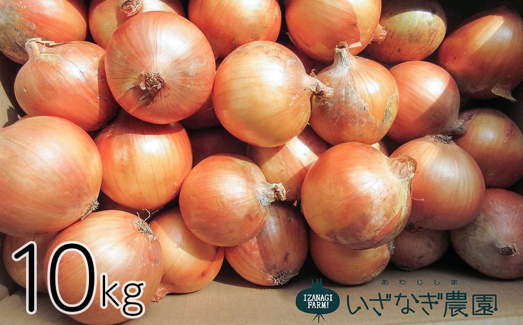 
                  いざなぎ農園の淡路島たまねぎ 10kg　淡路島産玉ねぎ 玉葱 野菜 国産 農家直送
                