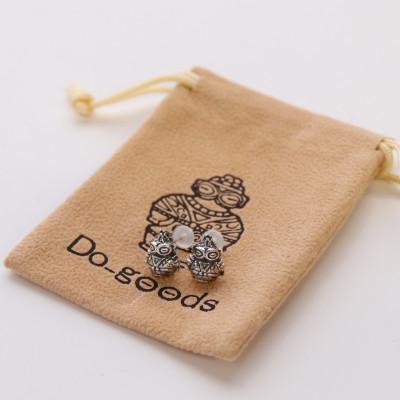 ふるさと納税 山梨県 縄文の神秘を身にまとうSV925製どぐりんプチピアス　700-089 |  | 03