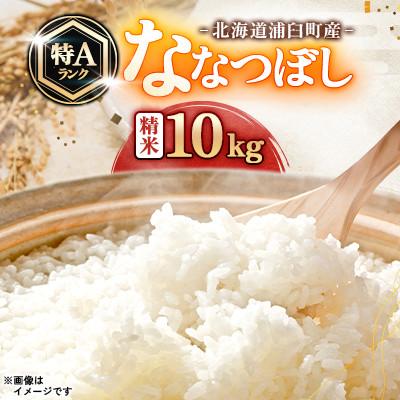 ふるさと納税 浦臼町 【先行予約 令和8年産】浦臼町産　ななつぼし(精米)10kg　特A　お米