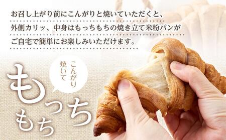 米粉のクロワッサン大好きセット ミニ食パン付【パン 米粉パン 詰合せ セット 無添加 米粉 長持ち ロングライフ 朝食 防災 長期保存 非常食 広島県 福山市 パン パン パン パン パン】