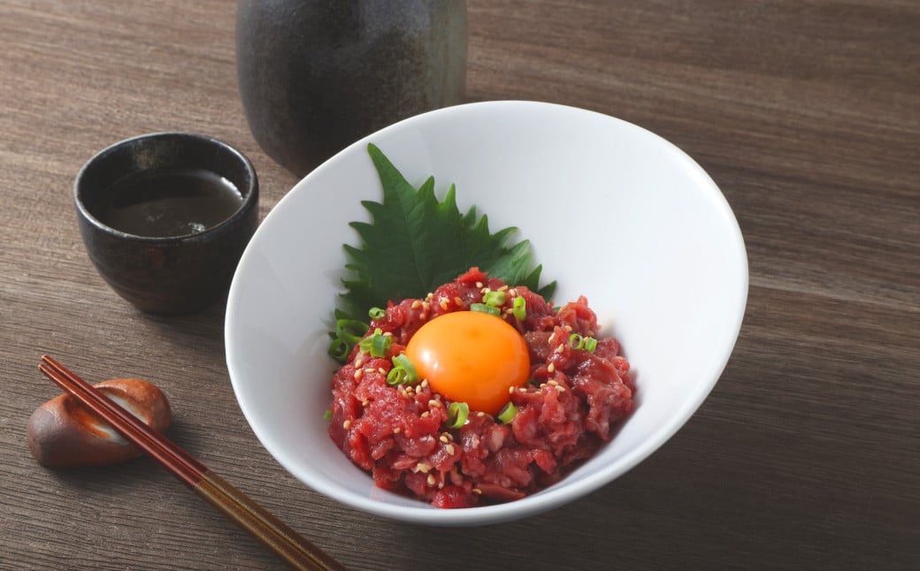 【6ヶ月定期便】 馬さくらユッケ 250g （50g×5） 計1.5kg