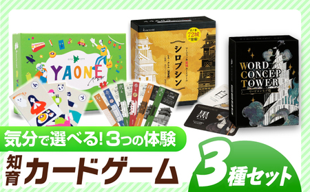 カードゲーム 「岐阜あるあるカルタ　YAONE」 「シロブシン」 「ワードコンセプ塔」 [ANDD014] カードゲーム