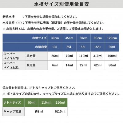 ふるさと納税 和泉市 【バイコム】スーパーバイコムスターターキット　淡水用　110ml(IY004-SJ) |  | 01