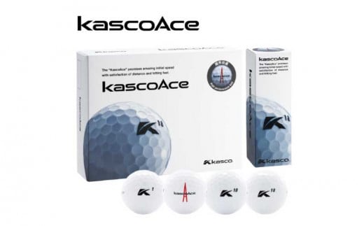 ゴルフボール Kasco Ace 1ダース
