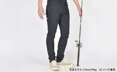 【THE BACK WATER】撥水ストレッチデニム釣り・アウトドアブラックジーンズ BW-104VMBB(32インチ)【ストレッチデニム ストレッチ デニム アウトドア ズボン ジーンズ 衣類 ファッション お洒落 岡山県 倉敷市 おすすめ 人気】