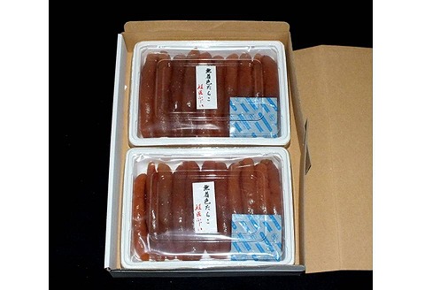 【北海道根室産】<鮭匠ふじい>熟成たらこ500g×2P C-42005