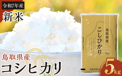 
                  【令和7年産】【食味鑑定士厳選】 鳥取県産 コシヒカリ5kg (5kg×1袋)【 米 お米 こめ 白米 こしひかり ご飯 ごはん 白ごはん 白ご飯 鳥取県 北栄町 おすすめ 人気 2025年産 令和7年 厳選 国産 送料無料】
                