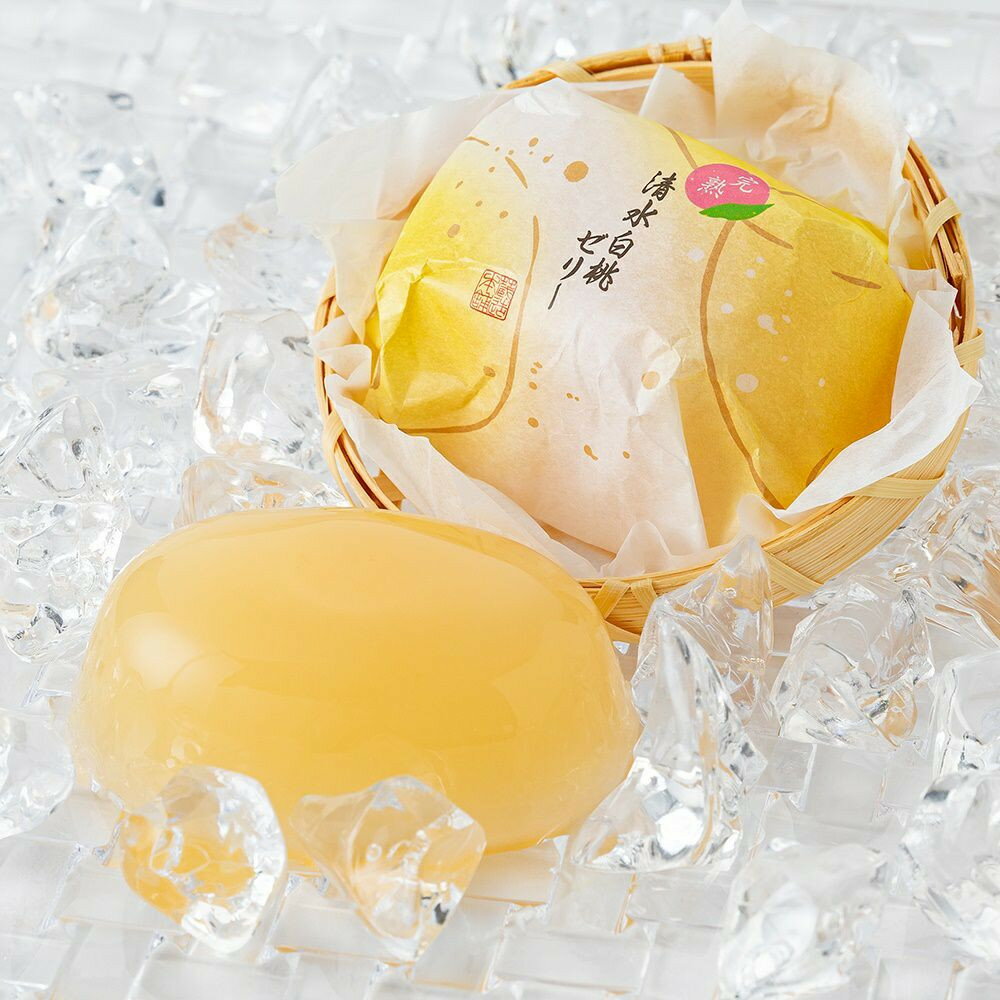 【ふるさと納税】清水白桃（桃ゼリー）5個入 ／ 冷菓 もも スイーツ 埼玉県 | 菓子 おかし スイーツ デザート 食品 人気 おすすめ 送料無料