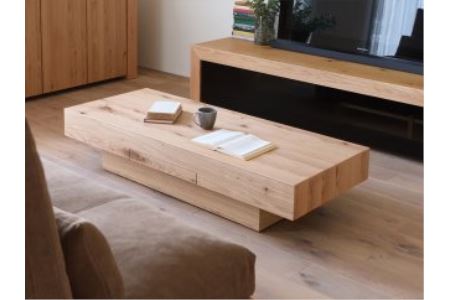 CHOCOLAT Living Table 140 oak (wood top)