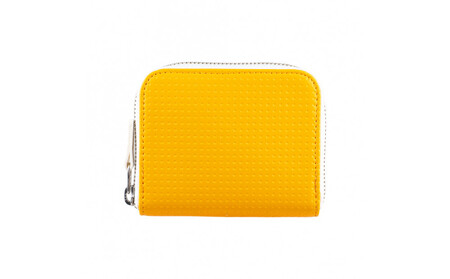 FUKUNARY ミニマム財布 バレーボール生地 / イエロー M074