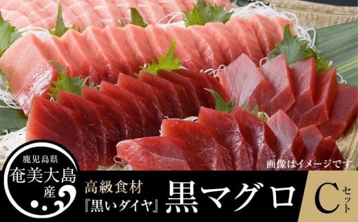 
鹿児島県奄美大島産高級食材『黒いダイヤ』黒マグロ　Cセット
