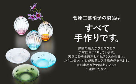 ＜Sghr スガハラ＞アウラ　26cmプレート(クリアー) 【 ふるさと納税 人気 おすすめ ランキング ガラス 食器 皿 雑貨 陶器 手作り ギフト 贈答用 プレゼント 千葉県 大網白里市 送料無料