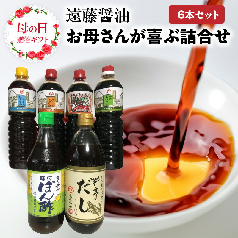 【ふるさと納税】母の日 お母さんが喜ぶ詰め合わせ セット 濃口 淡口 まろやか 煮付け かけしょうゆ コク 刺身 焼き魚 お漬物 煮物 佃煮 すき焼きのたれ 万能 たれ だし 料亭だし 白だし おでん そうめん つゆ ぽん酢 ゆず ギフト 贈り物 プレゼント 滋賀県 守山市 送料無料