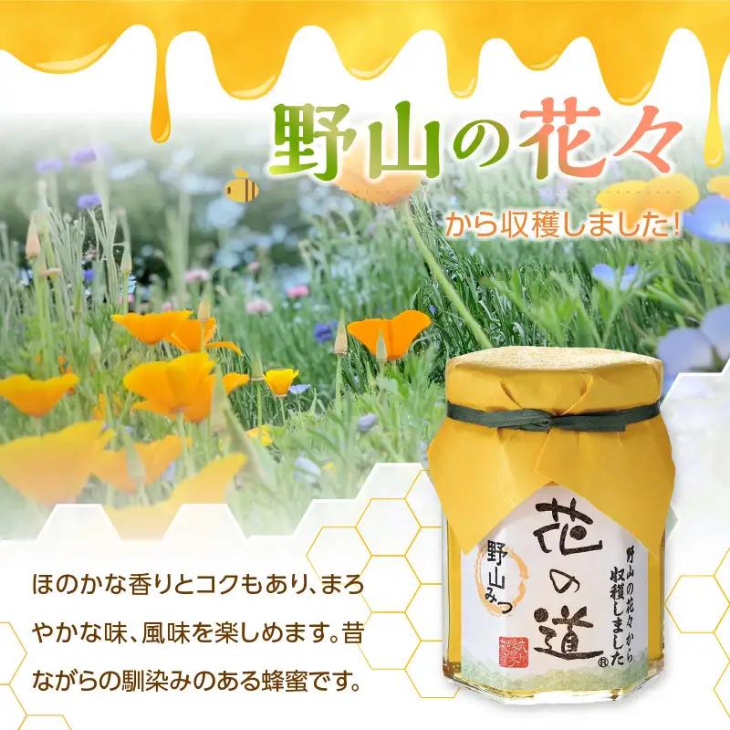 国産純粋蜂蜜 野山みつ 140g 非加熱 はちみつ ハチミツ 生はちみつ ローハニー オススメ 贈答 贈り物 プレゼント 八女市 183-023